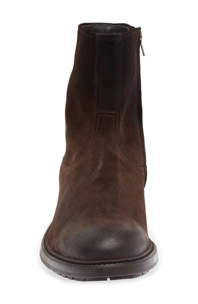 Shop To Boot New York Muller Boot In Dark Brown Suede