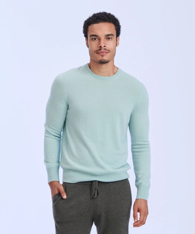 Shop Naadam The Original Cashmere Sweater Men's In Pale Aqua
