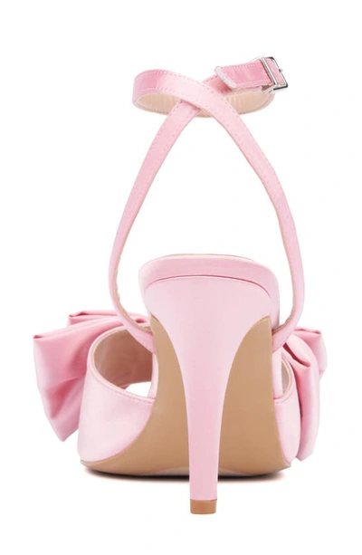 Shop Fashion To Figure Tatiana Bow Ankle Strap Sandal In Light Pink