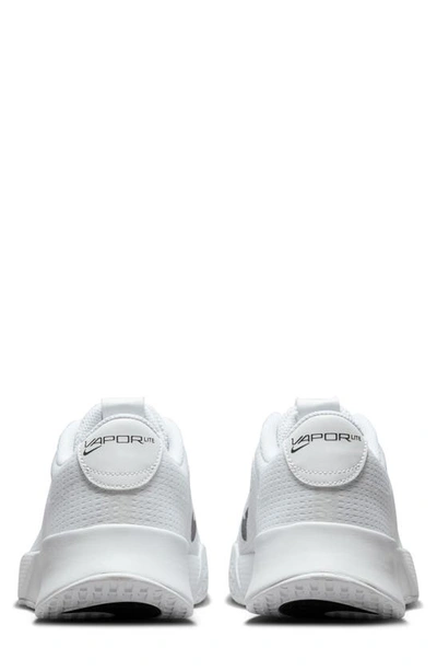Shop Nike Vapor Lite 2 Tennis Shoe In White/ Black