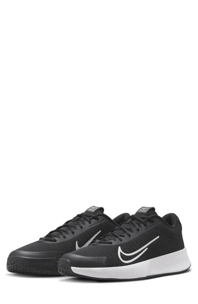 Shop Nike Vapor Lite 2 Tennis Shoe In Black/ White