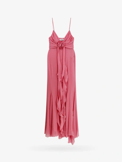 Shop Blumarine Dress In Pink