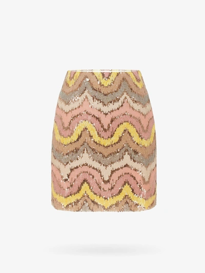 Shop Mvp Wardrobe Skirt In Multicolor