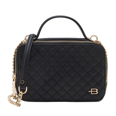 Shop Baldinini Trend Black Leather Di Calfskin Handbag