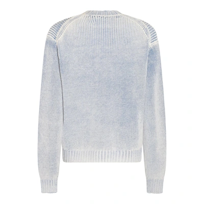 Shop Acne Studios Sweaters In Old Blue/white
