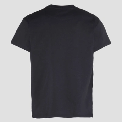 Shop Jil Sander Multicolor Cotton T-shirts In White/navy/black