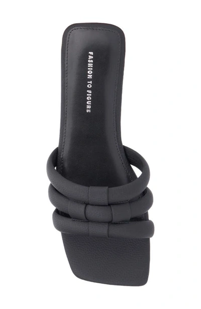 Shop Fashion To Figure Gaiana Slide Sandal In Black