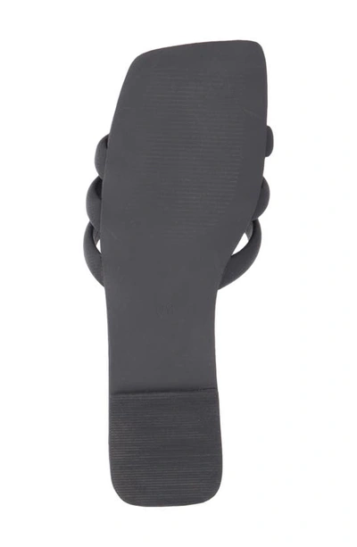 Fashion To Figure Gaiana Slide Sandal In Black