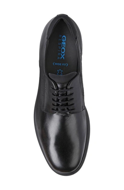 Shop Geox Spherica Wide Derby In Black