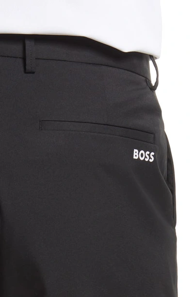 Shop Hugo Boss Liem Shorts In Black