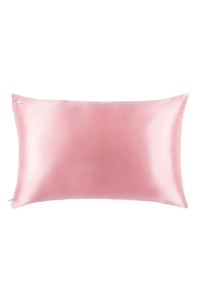 Shop Slip Pure Silk Pillowcase In Candy