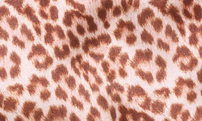 Slip Leopard Print Pure Silk Sleep Mask In Sadie