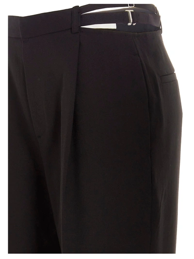 Shop Dion Lee 'lingerie Wool Pant' Pants