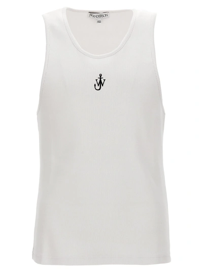 Shop Jw Anderson Anchor Tops White