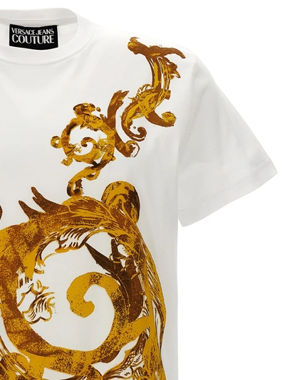 Shop Versace Jeans Couture Baroque T-shirt White