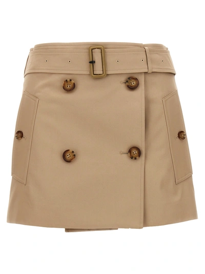 Shop Burberry Brielle Skirts Beige