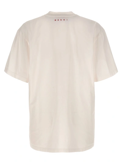 Shop Marni Bubble T-shirt White