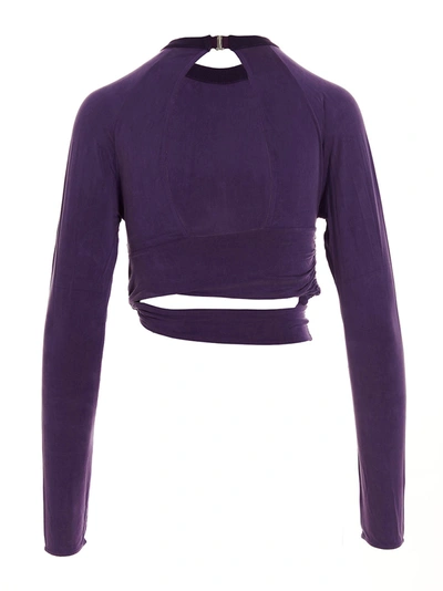 Shop Jacquemus Espelho Tops Purple