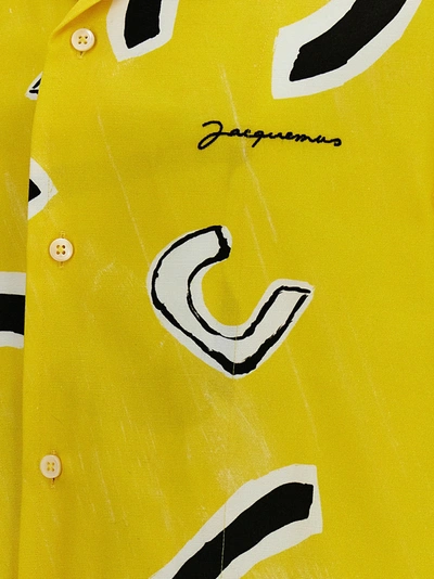 Shop Jacquemus Jean Shirt, Blouse Yellow