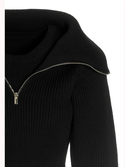 Shop Jacquemus Le Maille Risoul Sweater, Cardigans Black