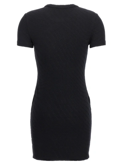 Shop Alexander Wang T Logo Dress Dresses Black