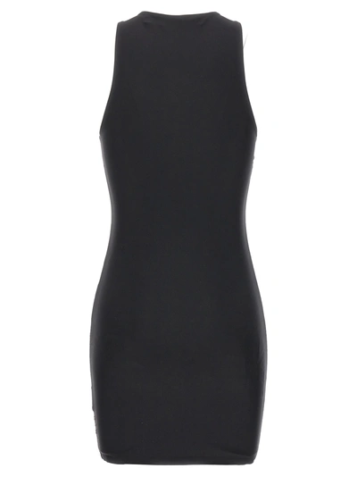 Shop Rotate Birger Christensen Logo Mini Dress Dresses Black