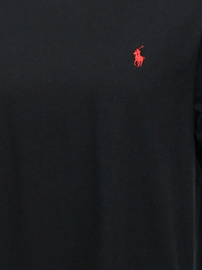 Shop Polo Ralph Lauren Logo T-shirt Black