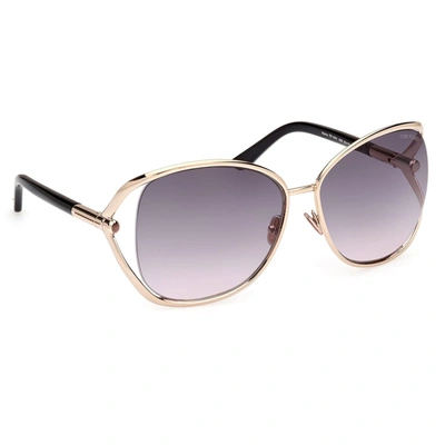 Shop Tom Ford Eyewear Sunglasses In Gold