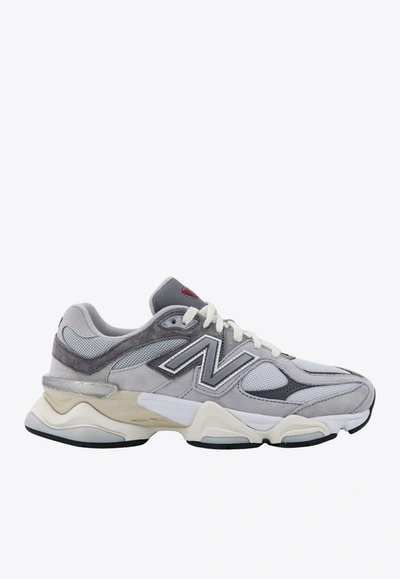 Shop New Balance 9060 Low-top Sneakers In Gray
