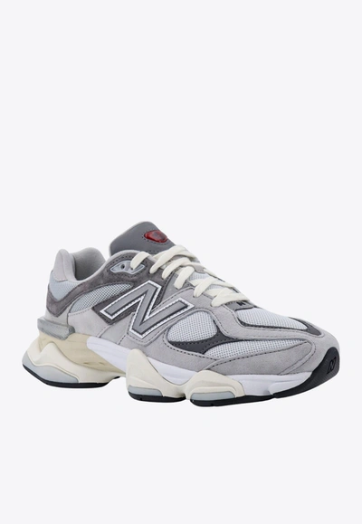 Shop New Balance 9060 Low-top Sneakers In Gray