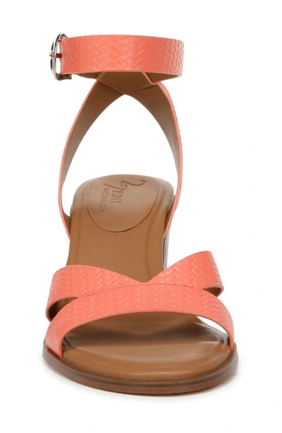 Shop 27 Edit Naturalizer Yumi Ankle Strap Sandal In Apricot Blush Leather