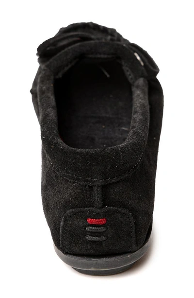 Minnetonka Thunderbird Animikii Slipper In Black