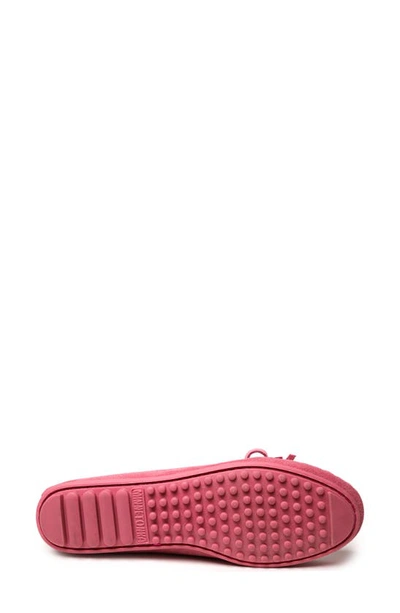 Shop Minnetonka X Lucie Skjefte Thunderbird 'animikii' Slipper In Pink