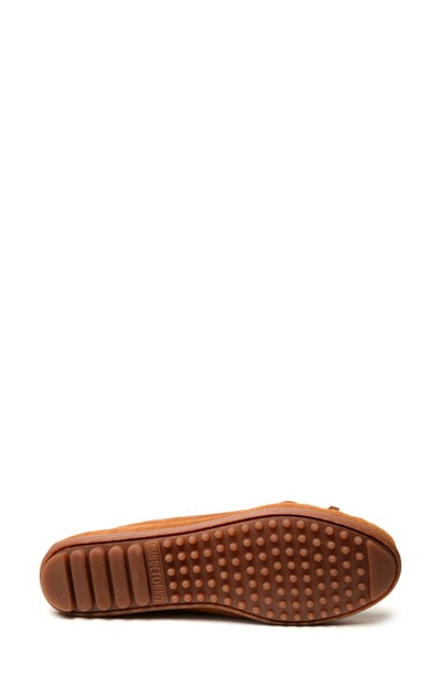 Shop Minnetonka X Lucie Skjefte Thunderbird 'animikii' Slipper In Brown