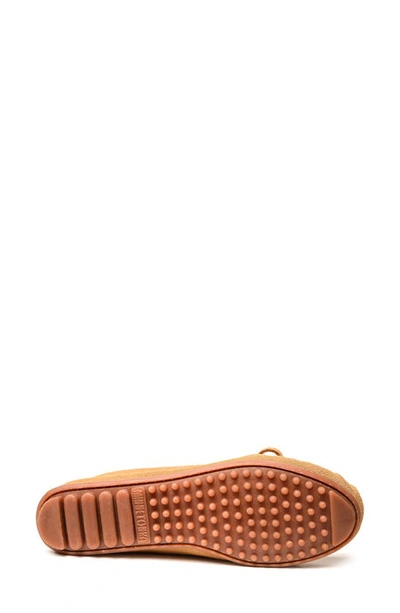 Shop Minnetonka X Lucie Skjefte Thunderbird 'animikii' Slipper In Taupe