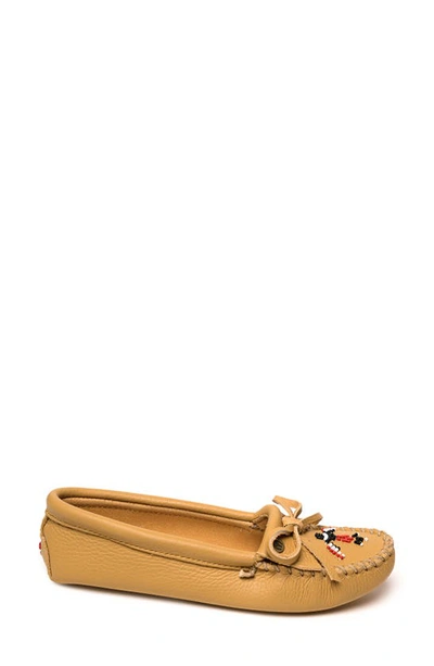Minnetonka Sarong Womens Fabric Slip On Slide Sandals In Natural