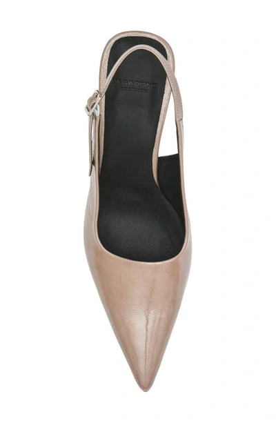 Shop Vagabond Shoemakers Lykke Pointed Toe Slingback Pump In Taupe