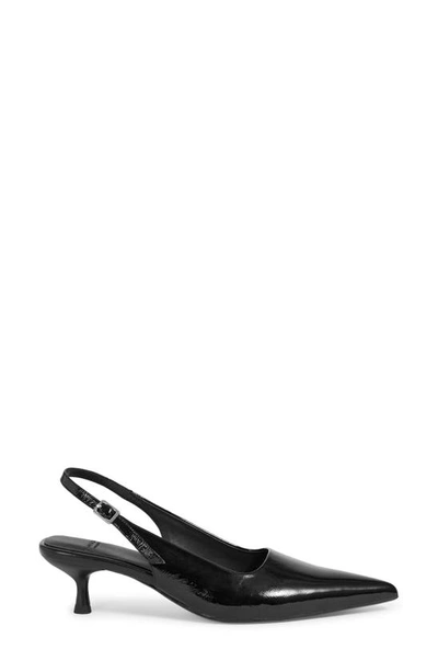 Shop Vagabond Shoemakers Lykke Pointed Toe Slingback Pump In Black