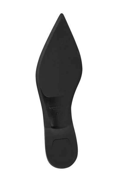Vagabond Shoemakers Hermine Pointed Toe Slingback Flat In Black