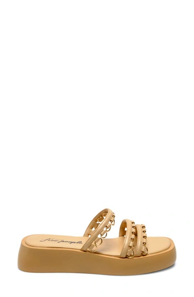 Shop Free People Midas Touch Platform Sandal In Vachetta