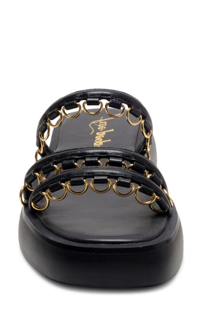 Free People Midas Touch Platform Sandal In Black
