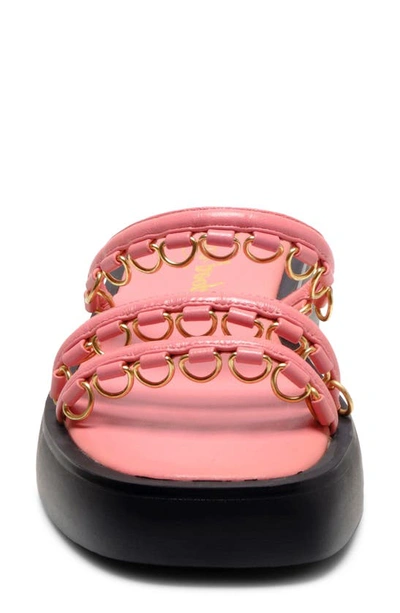 Free People Midas Touch Platform Sandal In Watermelon