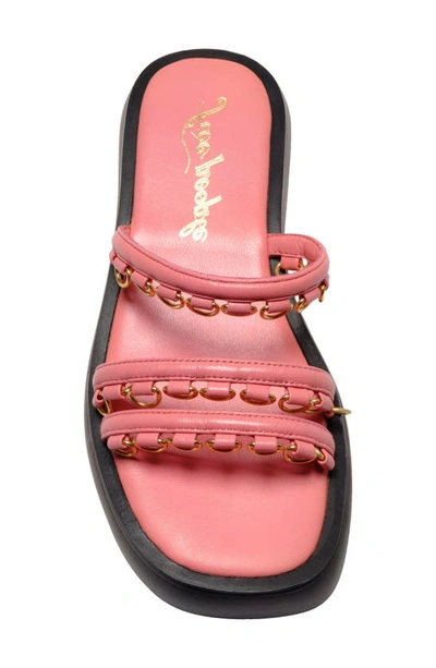 Free People Midas Touch Platform Sandal In Watermelon