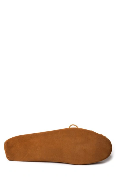 Minnetonka Thunderbird Animikii Soft Sole Slipper In Brown