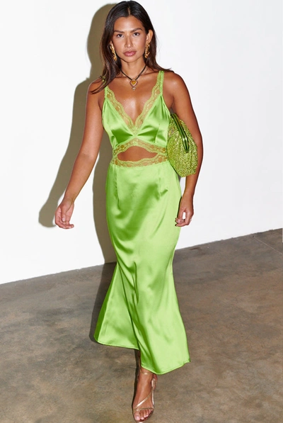 Shop Never Fully Dressed Lime Mimi Dress