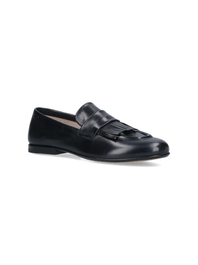 Shop Alexander Hotto Flat Shoes In Black