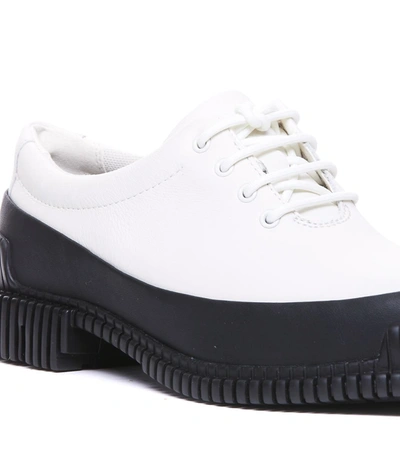 Shop Camper Flat Shoes In White