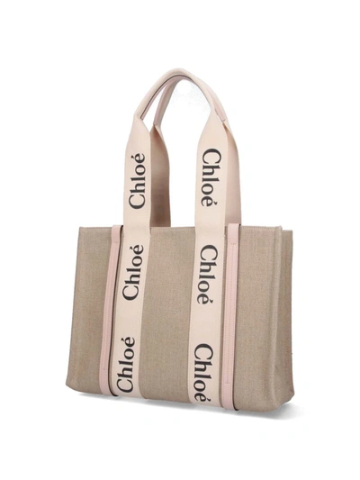 Shop Chloé Chloè Bags In Beige
