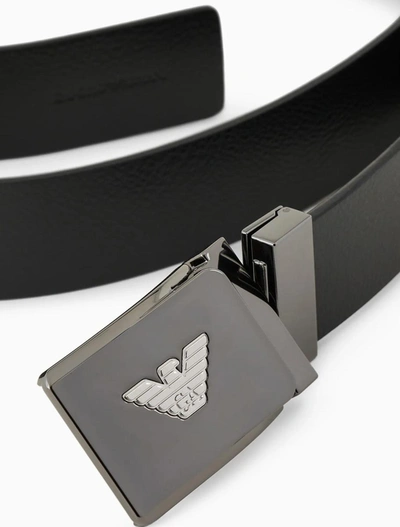 Shop Ea7 Emporio Armani Belts Black