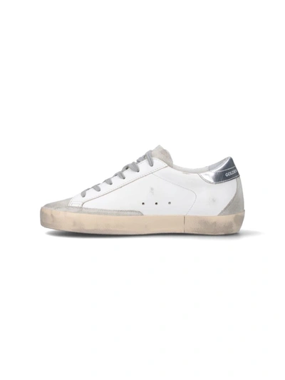 Shop Golden Goose Sneakers In White